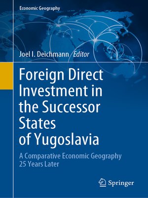 cover image of Foreign Direct Investment in the Successor States of Yugoslavia